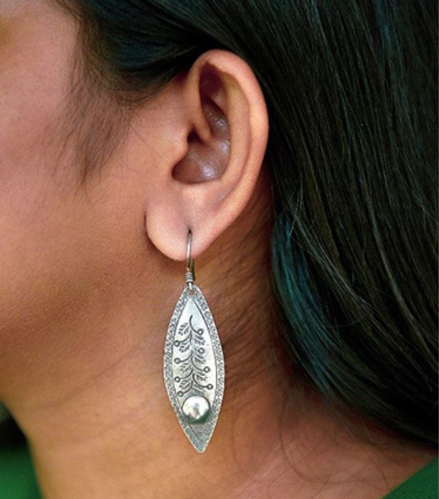 Leaf-Embossed-Silver-Danglers.jpg