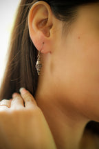 Antique Silver Drop Earrings