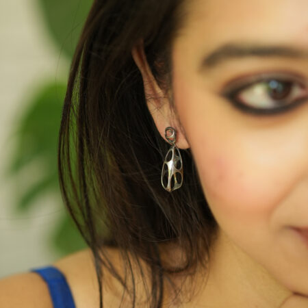 Silver Statement Earrings