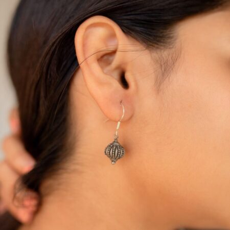 Vintage Sterling Silver Ball earrings