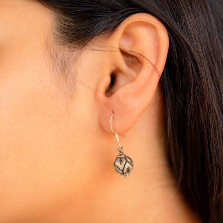 Vintage Silver Ball earrings