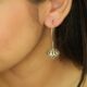 Silver Laser-cut earrings